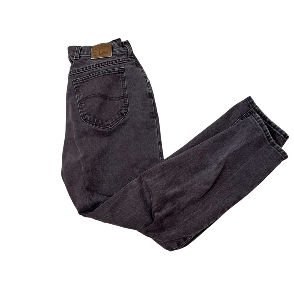 Lee burgundy mom wine denim Lee Riveted Vintage 80’s Jeans 12 med